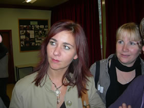 Debbie Perrott and Mel Munford