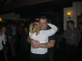 Roger and Tracey dancing